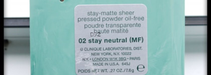 Пудра Clinique Stay Matte Sheer Pressed Powder Oil-Free  , оттенок 02 stay neutral