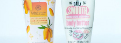Впечатления от крема для рук Divine Mango от Sabai-Arom и баттера The Daily Smooth от Soap&Glory