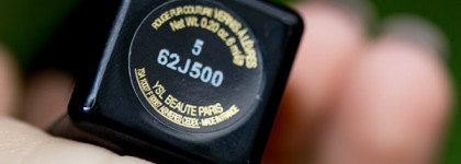 YSL Rouge Pur Couture Vernis A Levres - №5 Rouge Vintage. Еще один лак для губ