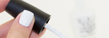 Белый и почти белый - O.p.i. Alpine Snow и My Boyfriend Scales Walls