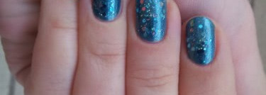 Праздник с Essense-Glorious aquarius 10 и Colorist Синяя дымка 353