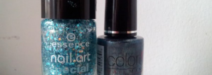 Праздник с Essense-Glorious aquarius 10 и Colorist Синяя дымка 353