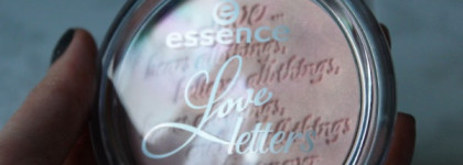 Нежнее нежного или Essence Love letters highlighter powder в оттенке 01 Love poem