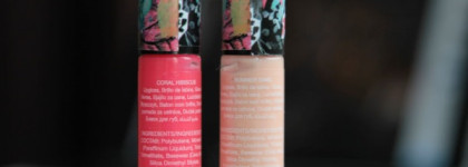 Не ожидала, но мне понравились H&M Lipgloss coral hibiscus и summer sand