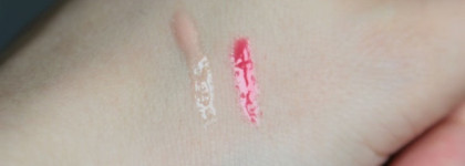 Не ожидала, но мне понравились H&M Lipgloss coral hibiscus и summer sand