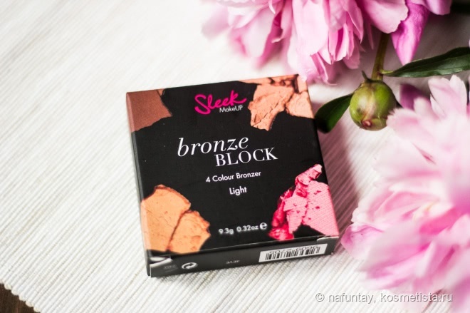 Sleek Makeup Bronze Block в оттенке 100 Light