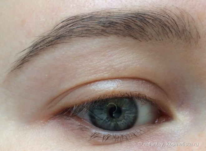 Классные Тени для бровей в 206 оттенке (бежевый) от ZAO Organic Make-up