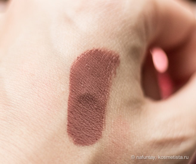 Жидкая матовая помада Velvetmatte Liquid Lipstick бренда LA Splash в оттенке Tiramisu