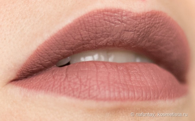Жидкая матовая помада Velvetmatte Liquid Lipstick бренда LA Splash в оттенке Tiramisu