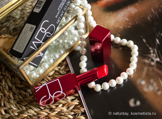 Хотела красный, а получила очередной розовый. Как я промахнулась с оттенком NARS Бальзам для губ Afterglow
