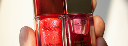 Новинка, которую я долго ждала - Clarins Lip Comfort Oil Shimmer в оттенке 06 pop coral