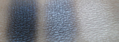 Цветы под снегом. Shiseido Luminizing Satin Eye Color Trio GY901 "Snow shadow" и VI308 "Bouquet"