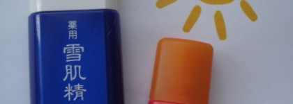 50 + возраст?!  или лучшие санскрины этого лета - Kose Medicated Sekkisei Sun Protector Spf50+ PA+++ и Mentholatum Sunplay Super Block Spf130 PA+++