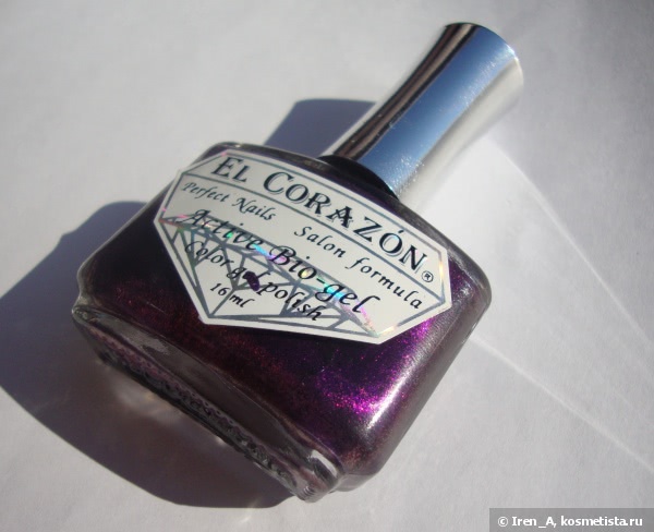 Яркая осень с El Corazon Active Bio-Gel Color Gel Polish Magic of the Arabian Nights 423/580 из коллекции Magic Shine Collection