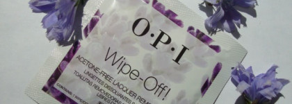 Отпускной ремувер для снятия лака - OPI Acetone-free Lacquer Remover Wipes
