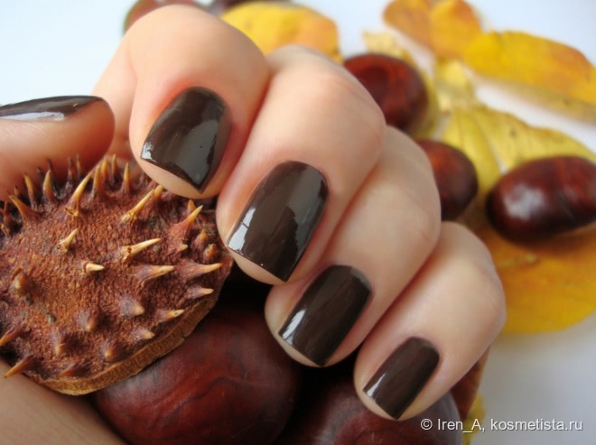 Ковбойский шоколад с OPI Nail Lacquer Suzi Loves Cowboys NL T12