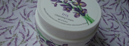 Ирисы в январе... очищающий крем для лица с ирисом Missha Flower Bouquet Iris Cleansing Cream