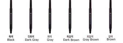 Автоматический карандаш для бровей Missha The Style Perfect Eyebrow Styler в оттенке dark brown