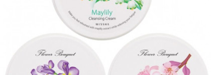 Ирисы в январе... очищающий крем для лица с ирисом Missha Flower Bouquet Iris Cleansing Cream