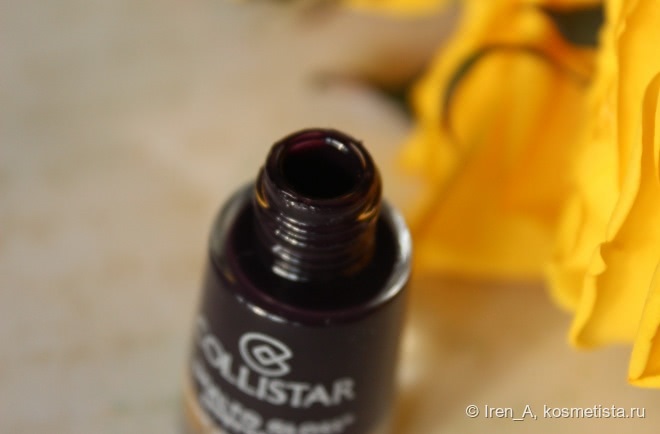 Любителям околочерных.. Collistar Gloss Nail Lacquer Gel Effect #586