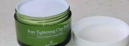 Очищение может быть деликатным! The Skin House Pore Tightening Clay Pack маска для очистки и сужения пор с глиной