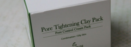 Очищение может быть деликатным! The Skin House Pore Tightening Clay Pack маска для очистки и сужения пор с глиной