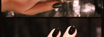 Черное золото - Golden Rose Jolly Jewels №117 и  Bourjois So Laque Ultra Shine №30 Noir de Chine