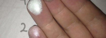 Мой первенец от марки Clarins - Ombre Minerale 4 Couleurs в оттенке №1 pastels