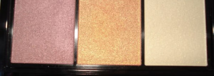 Мое золото заката - Shiseido Luminizing Satin Eye Color Trio RD 299 Beach Grass (добавила фото на солнце)