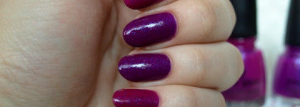 Дуэт летящих драконов с лаками China Glaze Nail Lacquer with hardeners Flying dragon 80841 и 80491