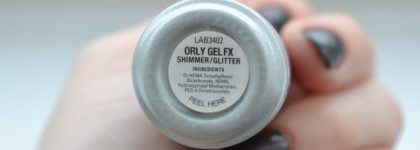 Черный с изюминкой гель-лак Orly GelFx в оттенке Take Him to the Cleaners