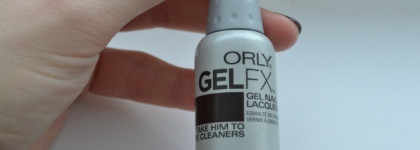 Черный с изюминкой гель-лак Orly GelFx в оттенке Take Him to the Cleaners