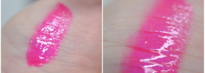 Карамелька от L'oreal paris лаковая помада extraordinaire  в оттенке 401 Fuschia Drama