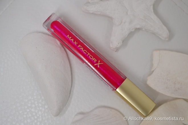 Яркий красавец от Max Factor Colour Elixir Gloss в оттенке 55 Dazzling Fuchsia