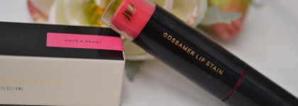 Самая стойкая помада которая у меня была. Gossamer Lip Stain от h&m в оттенке Have a heart