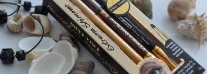 Интересный набор карандашей для век Physicians Formula -  Shimmer Strips Pencil+Smudger Trio - Glam Nude Eyes