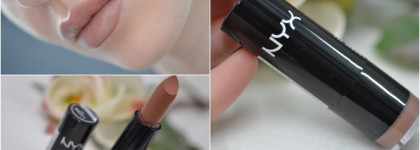 Помада NYX extra creamy lipstick в оттенке 532. Приятный нюд
