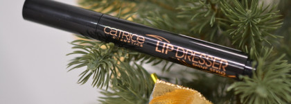 Глянец на губах с Catrice Lip dresser shine stylo в оттенке 020 When THE SUN Goes Brown