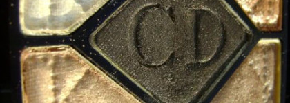 Dior 5 Couleurs Colour Eyeshadow Palette 524 Night Golds из рождественской коллекции 2012