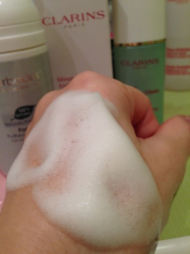 Pore Minimizing Serum Refines and smoothes skin texture Clarins и Barbados Foam Purifying Cleanser Anna Lotan