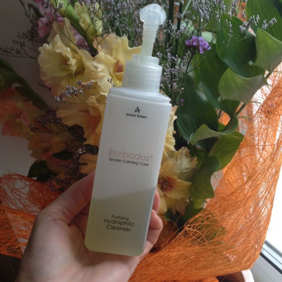 Израильское гидрофильное масло Anna Lotan Barbados Tender Calming Care