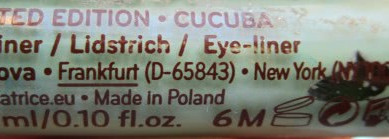 Catrice Liquid Shimmer Eye Liner C01 "Take it Mint" Extreme Long Lasting