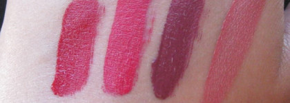 Четыре помады для ветреной погоды - Sephora Creame Lip Stain 01, 03, 04, 05
