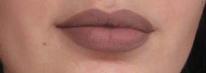 Мои любимые матовые помады Velvetines от Lime Crime в оттенках Cashmere, Wicked и Riot