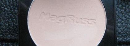 Пудра MagRuss Silk Touch Excellent compact foundation twin set 03 и взрывоопасная алая Magruss Crystal Shine Lipstick Royal Rouge 07