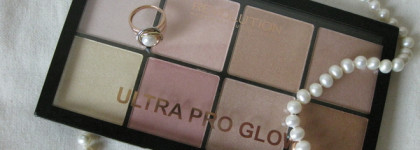 Палетка хайлайтеров Makeup Revolution London Ultra Pro Glow - оттенки для любого настроения