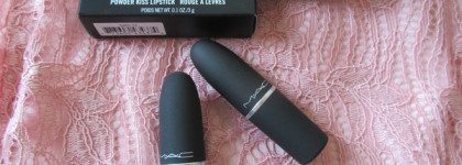 Лето будет! MAC Powder Kiss Lipstick 302 Sweet, No Sugar и 308 Mandarin O