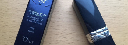 Помада, ставшая почти классикой. Rouge Dior Couture Colour Lipstick Comfort & Wear №999 Matte