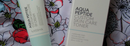 Знаменитое корейское увлажнение лица. Missha Aqua Peptide Custom Skin Care