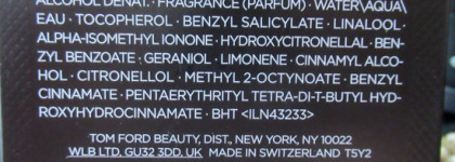 Там за горизонтом... Tom Ford Ombre' Leather Eau de Parfum